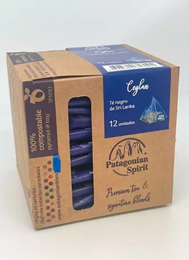 Ceylon Premium Tea, 100% Compostable Packaging – Patagonian Spirit